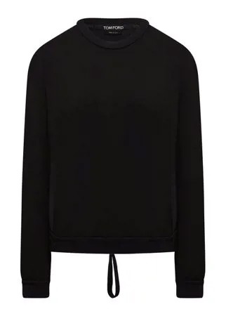 Свитшот из шелка и хлопка Tom Ford