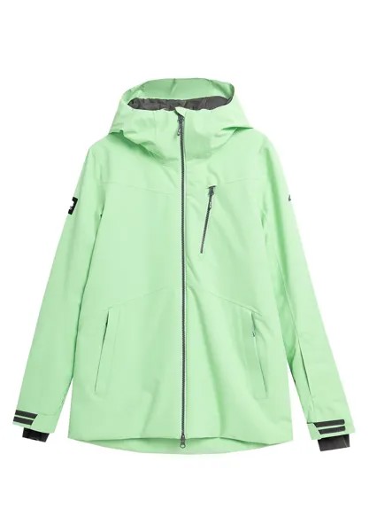 Лыжная куртка 4F, светло-зеленый неон