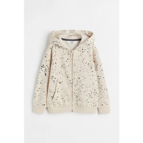 Толстовка H&M, размер 122/128, бежевый