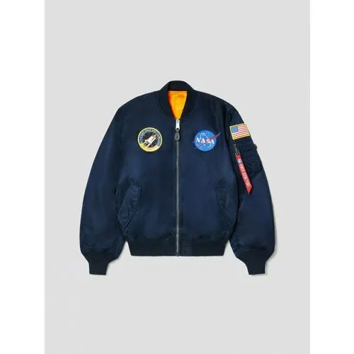 Бомбер ALPHA INDUSTRIES, размер 2XL, синий