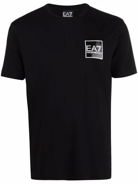 Ea7 Emporio Armani футболка с логотипом