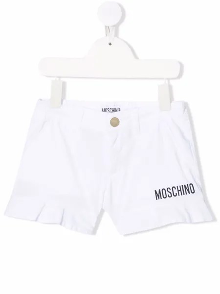 Moschino Kids шорты с логотипом