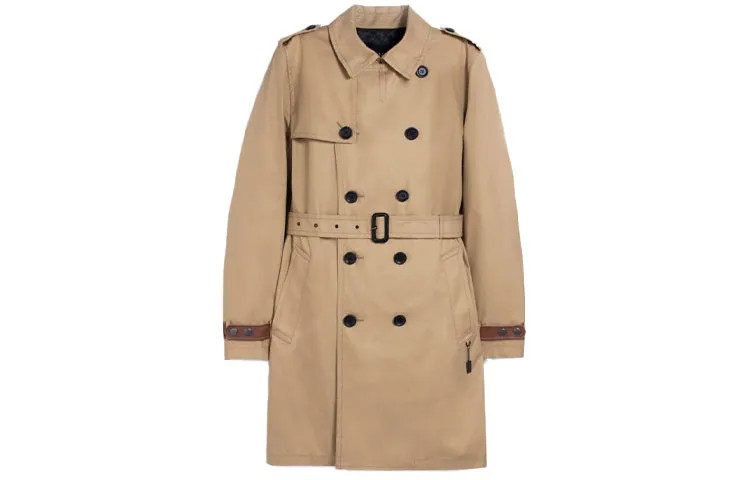 Тренчкот мужской хаки Coach, хаки