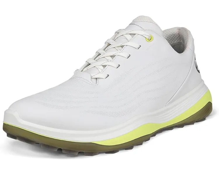 Кроссовки ECCO Golf LT1 Hybrid Waterproof, цвет White/Yellow