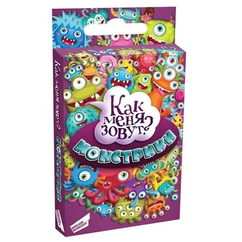 Настольная игра Dream Makers Монстрики. Cards (1802H)