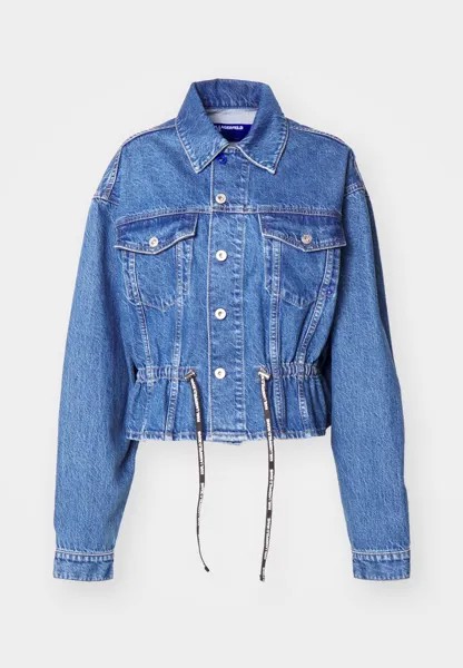 Джинсовая куртка TIED JACKET Karl Lagerfeld, синий