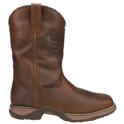 Женские коричневые повседневные ботинки Ariat Anthem Patriot Embroidery Pull On 10040369