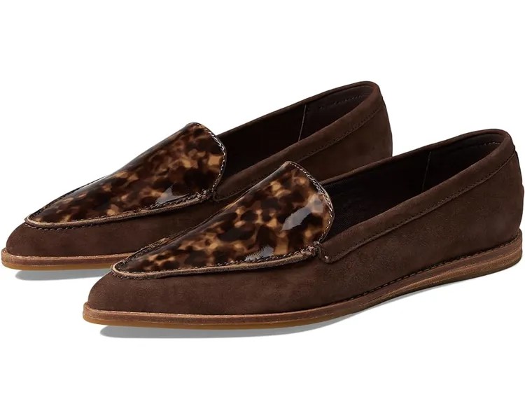 Лоферы Sperry Saybrook Slip-On Tortoise Leather, коричневый