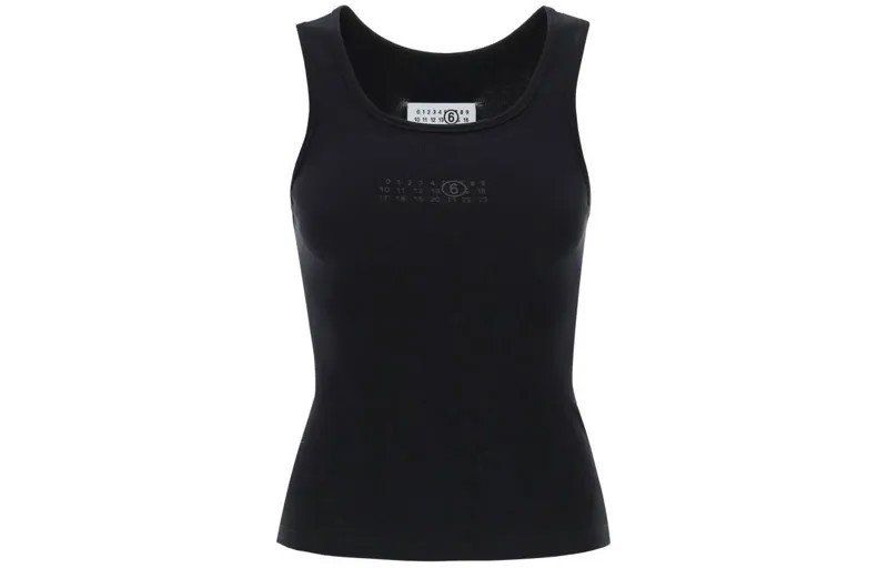 Жилет женский черный Mm6 Maison Margiela