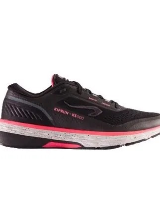 Кроссовки для бега женские KS500 черно-розовые KIPRUN Х Декатлон EU37