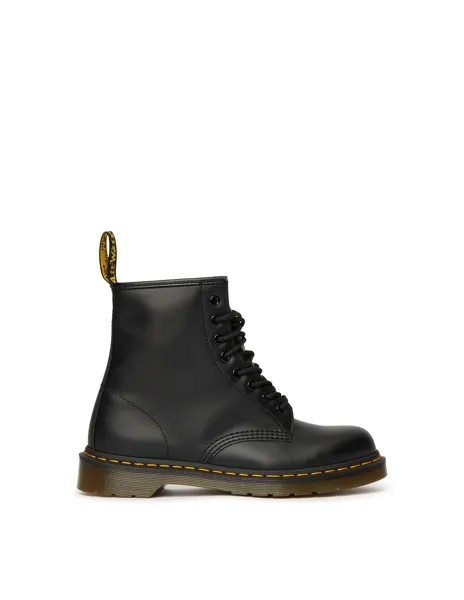 Ботинки 1460 из гладкой кожи с 8 люверсами Dr. Martens, черный