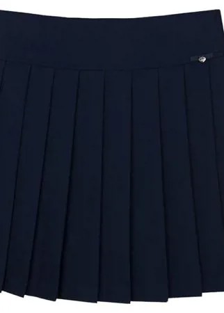 Синяя юбка в складку Gulliver, модель 220GSGC6101, размер 164