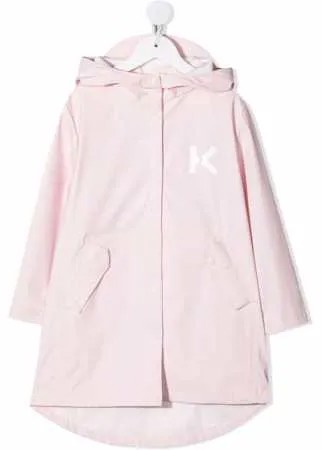 Kenzo Kids пальто с логотипом