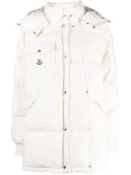 Moncler пуховик Karakorum, белый