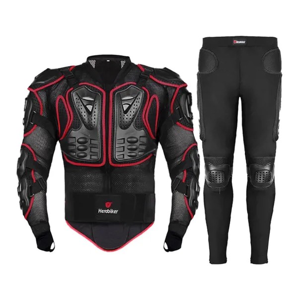 Защитная Экипировка HEROBIKER для мотоцикла, летняя защита для мотокросса, нагрудная куртка для мотоциклистов, гоночный пиджак