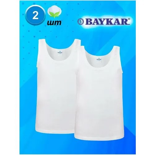 Майка BAYKAR, размер 9-10(5), белый