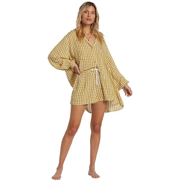 Рубашка с длинным рукавом Billabong Swell, зеленый