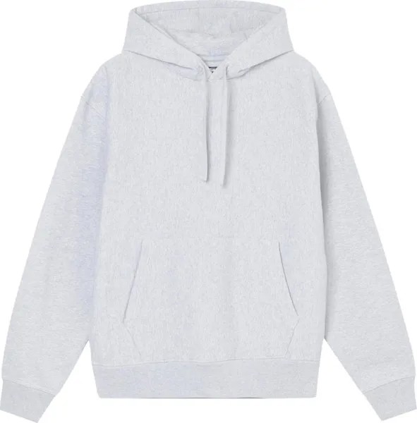 Толстовка Stussy Back Hood Appliqué Hood 'Ash Heather', серый