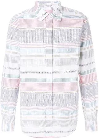 Engineered Garments рубашка в полоску 'Dobby'