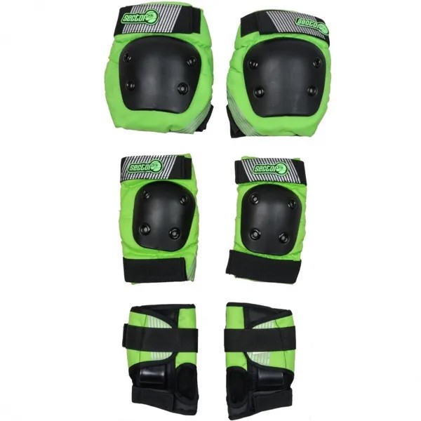 Комплект защиты детский  SECTOR9 Pursuit Jr Pad S GREEN
