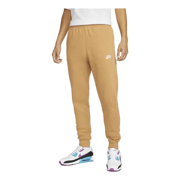 Брюки Nike Sportswear Club Fleece Joggers 'Gold', желтый