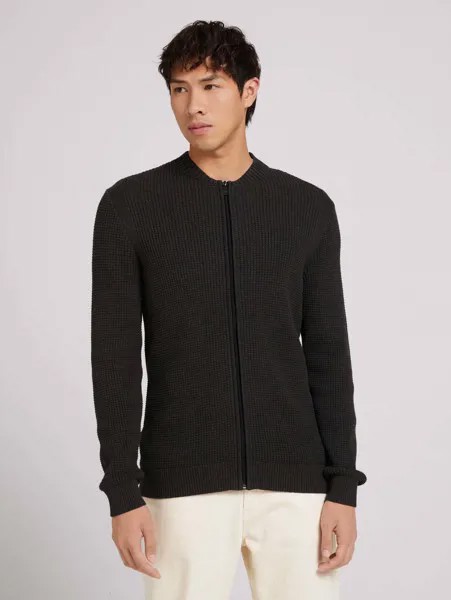 Кардиган мужской TOM TAILOR 1028395 черный XS