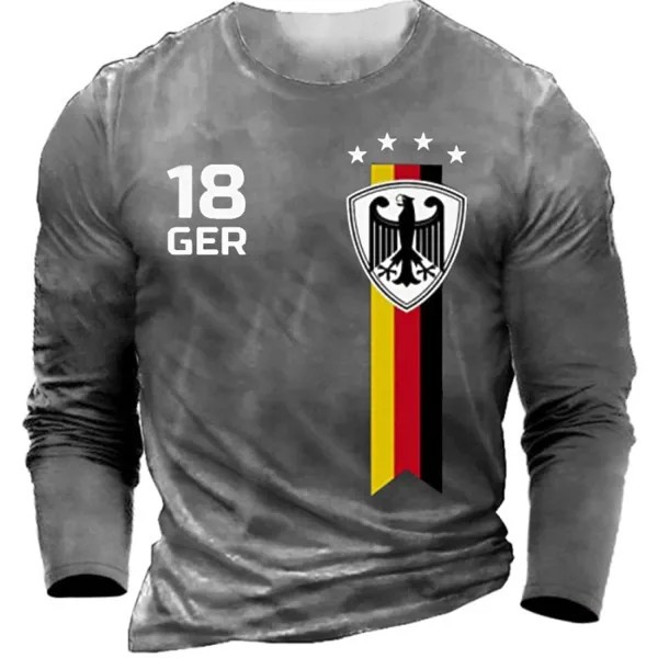 Футболка мужская футбольная форма с флагом Германии 2022 года