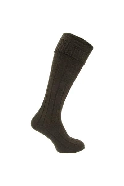 Шерстяные носки-килты Scottish Highland Wear (1 пара) Universal Textiles, хаки