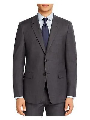 THEORY Мужской однобортный приталенный костюм Chambers Серый, Раздельный пиджак 40R