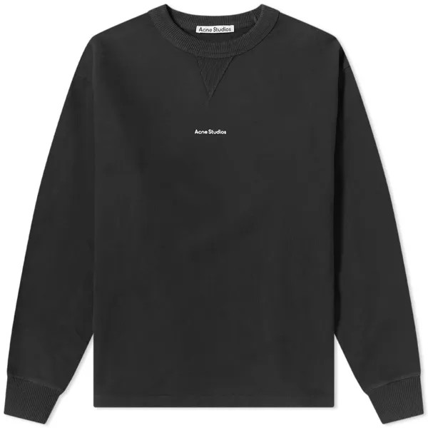 Толстовка Acne Studios Fin Stamp Crew Sweat