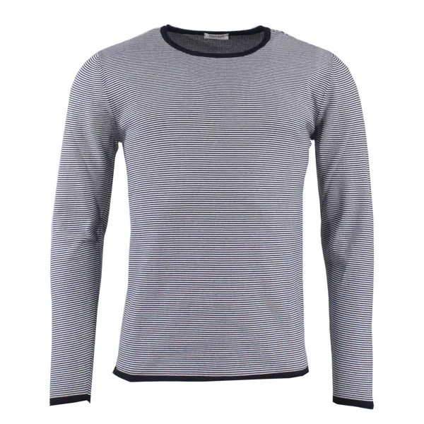 Пуловер Wool & Co Gestreifter, цвет Night blue