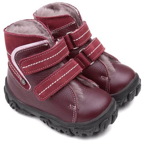 Ботинки Tapiboo, размер 24, красный, бордовый