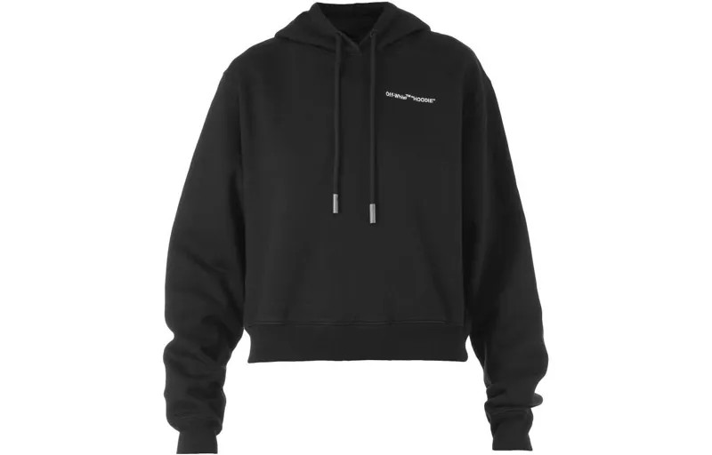 OFF-WHITE Женская толстовка, цвет Black