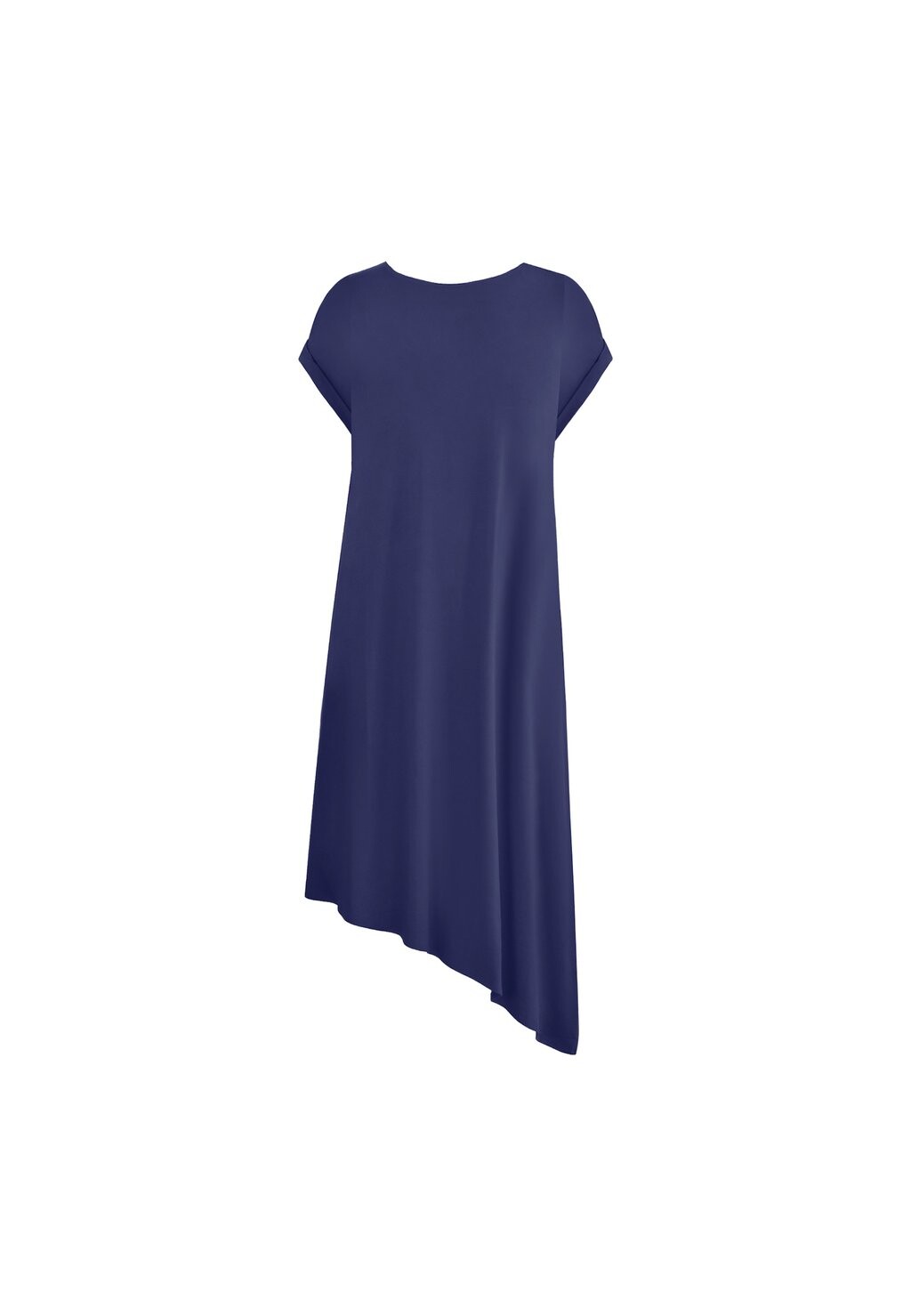 Платье из джерси ASYMMETRIC Live Unlimited London, синий