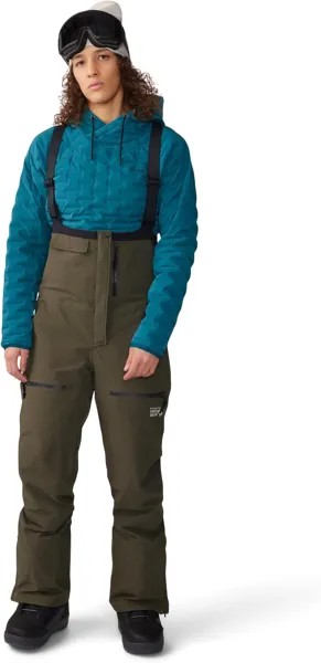 Брюки Powder Maven Bib Mountain Hardwear, цвет Dark Pine