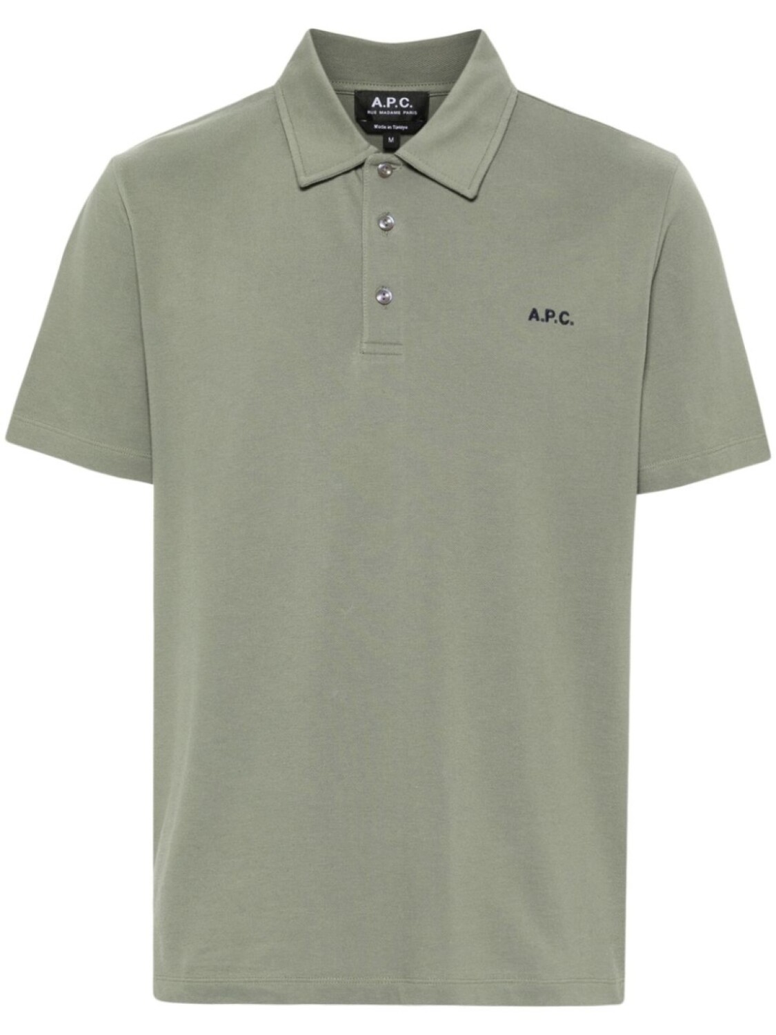 A.P.C. рубашка поло Carter, зеленый