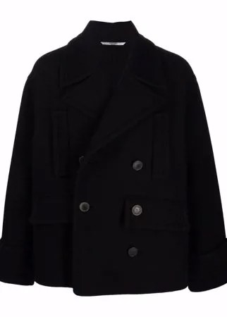 Valentino двубортное пальто из смесовой шерсти