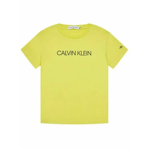 Футболка Calvin Klein Jeans, размер 10Y [METY], зеленый