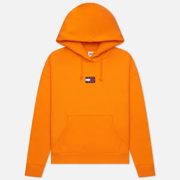 Худи женское Tommy Jeans DW0DW10403 оранжевое XS