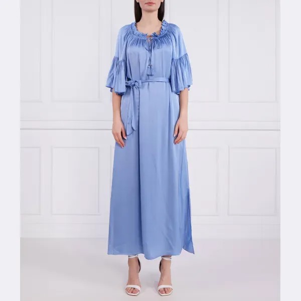 Серебряное платье Max&Co., синий