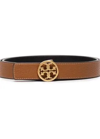 Tory Burch двусторонний ремень с логотипом Double T