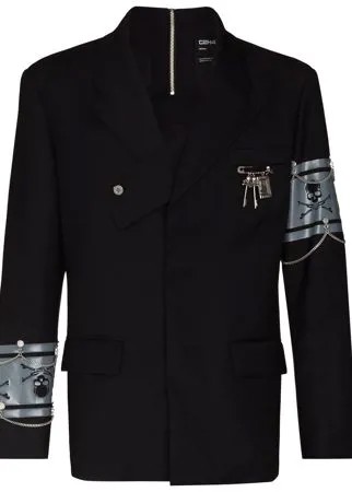 Mastermind Japan однобортный пиджак C Mastermind из коллаборации с C2H4