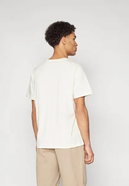 Футболка с принтом Marimekko, кремово-белый/оранжевый/светло-зеленый Embla Unikko Placement Unisex