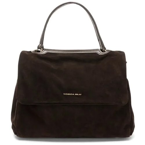 TOSCA BLU, сумка женская, цвет: темно-коричневый, размер: 008