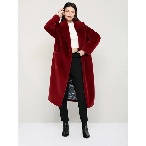 Пальто ALEF, размер 38, красный