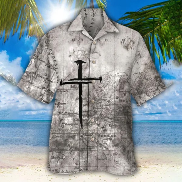 Мужская пляжная рубашка Cross