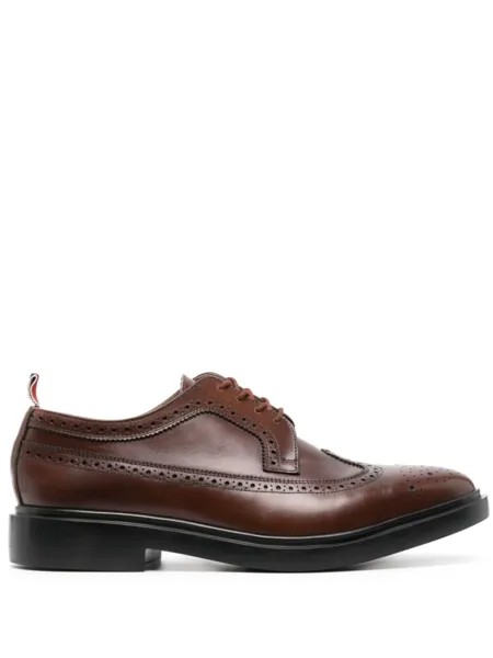 Thom Browne броги Longwing, коричневый