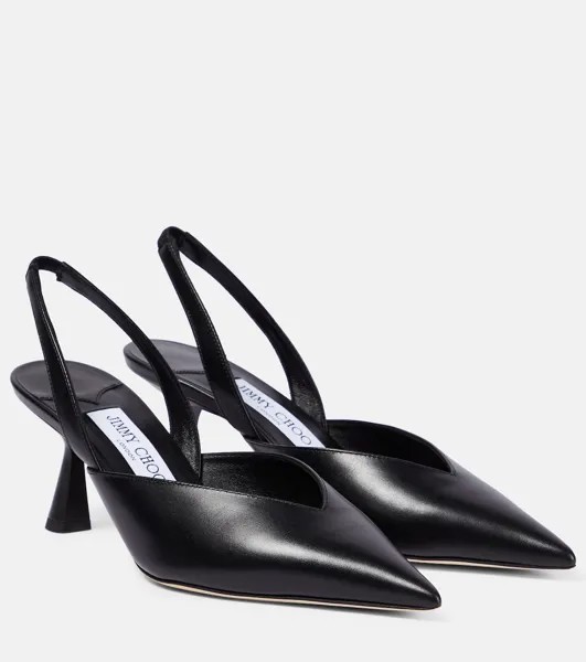 Туфли-лодочки Maryanne 65 с ремешком на пятке Jimmy Choo, черный
