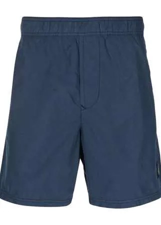 Stone Island плавки-шорты с нашивкой-логотипом