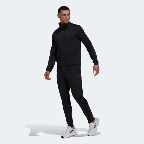 Костюм мужской Adidas Slim Zipped Track Suit черный M